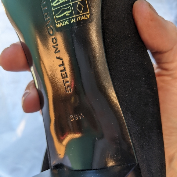 Stella McCartney Black Over the Knee Boots - Picture 7 of 11